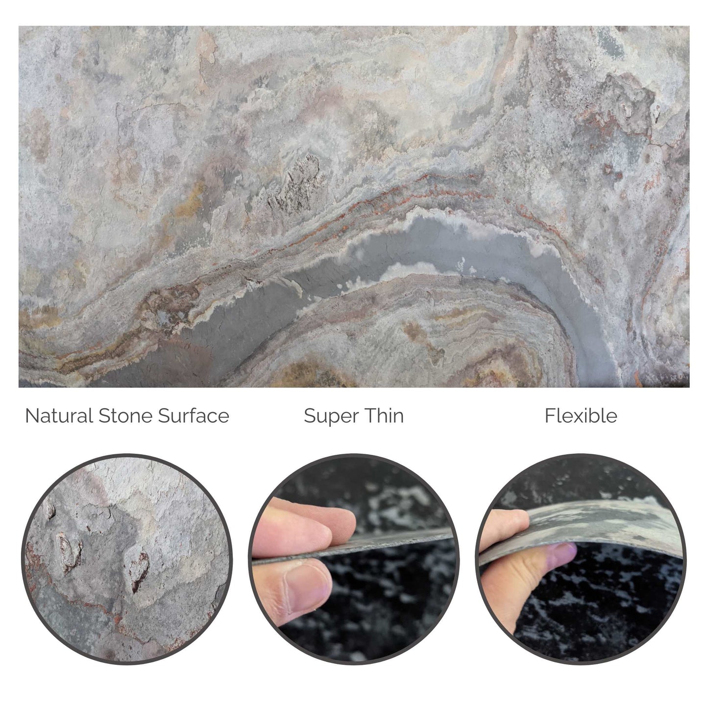 Autumn White (Slim Cover) - Super Thin Natural Stone Veneers