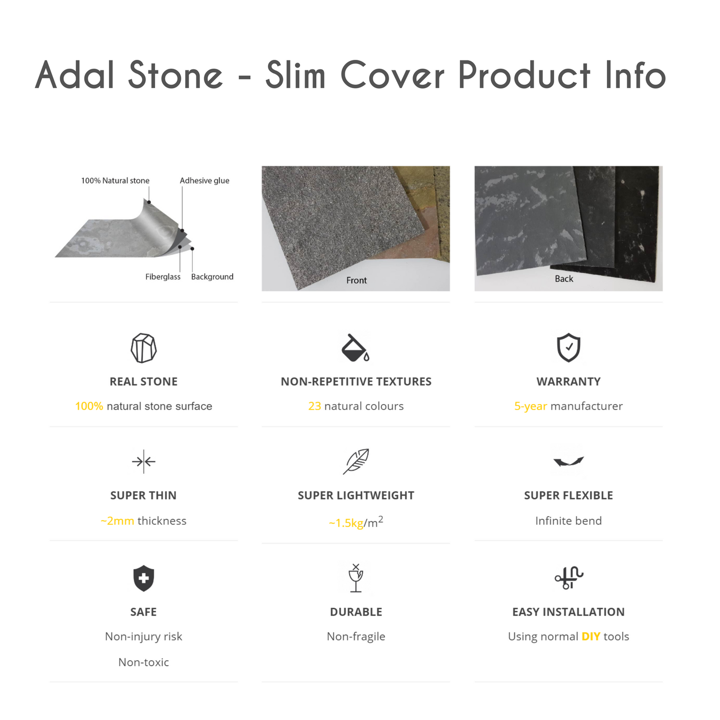 Slim Cover - Golden