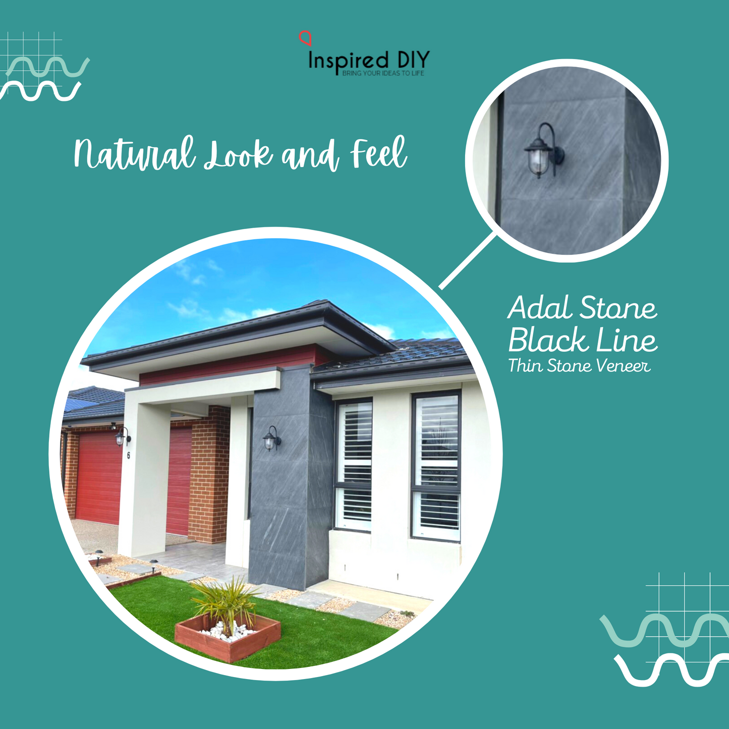 Facade - Adal Stone Black Line