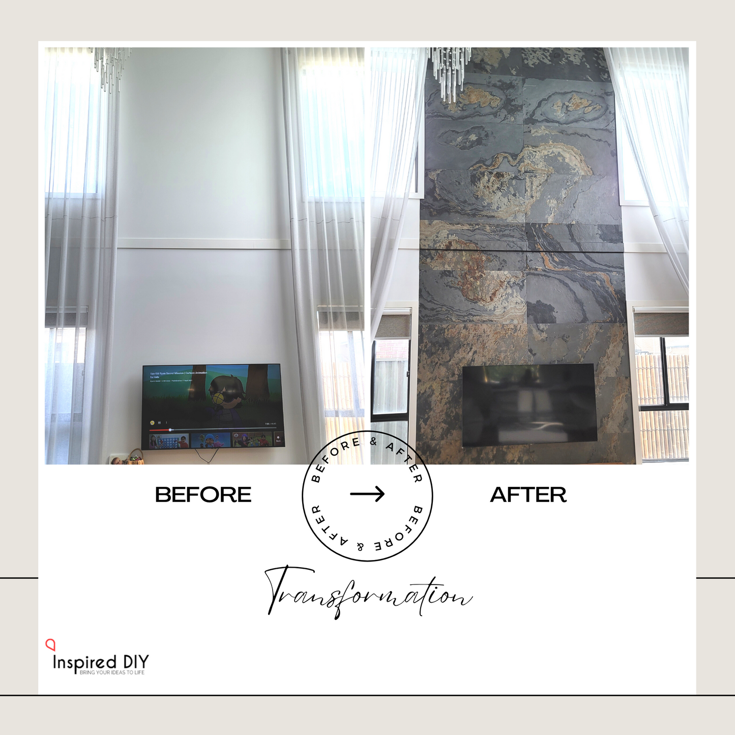 Feature Wall - Autumn Rustic (Slim Cover)