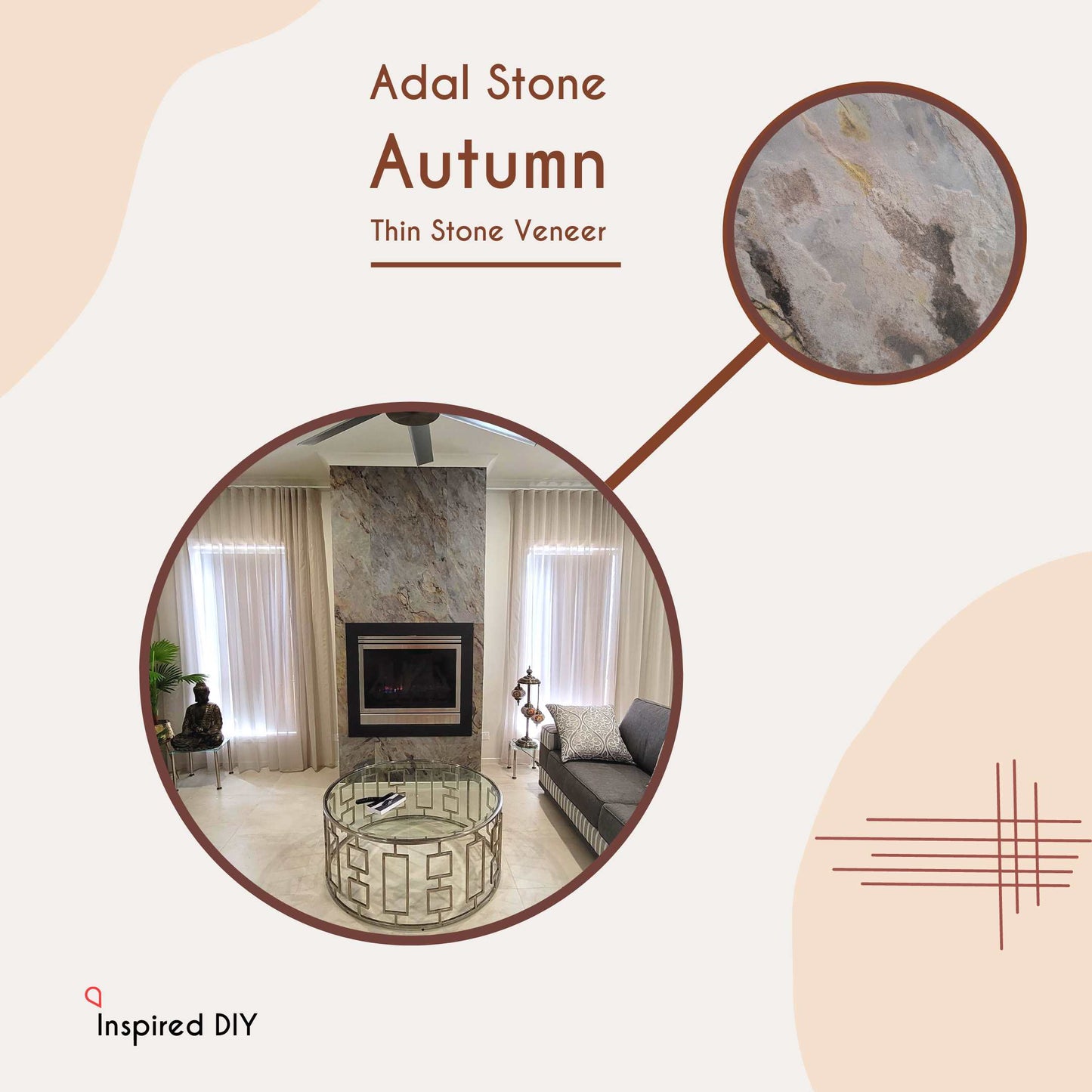 Autumn (Slim Cover) - Super Thin Natural Stone Veneers