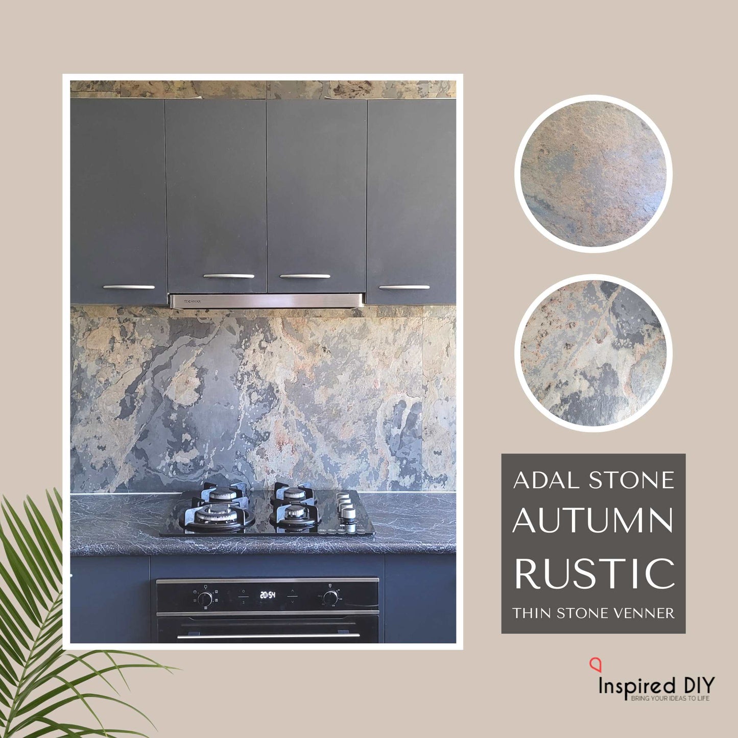 Autumn Rustic (Slim Cover) - Super Thin Natural Stone Veneers