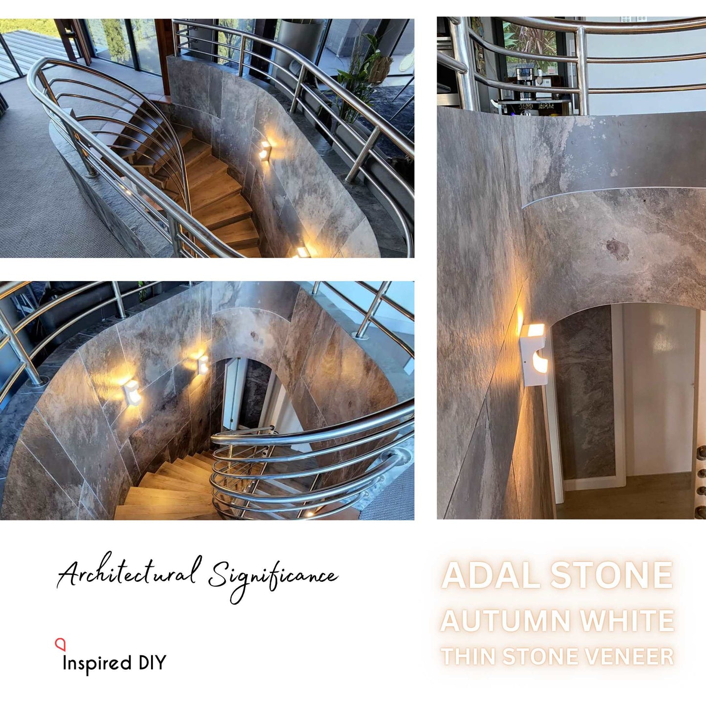 Autumn White (Slim Cover) - Super Thin Natural Stone Veneers