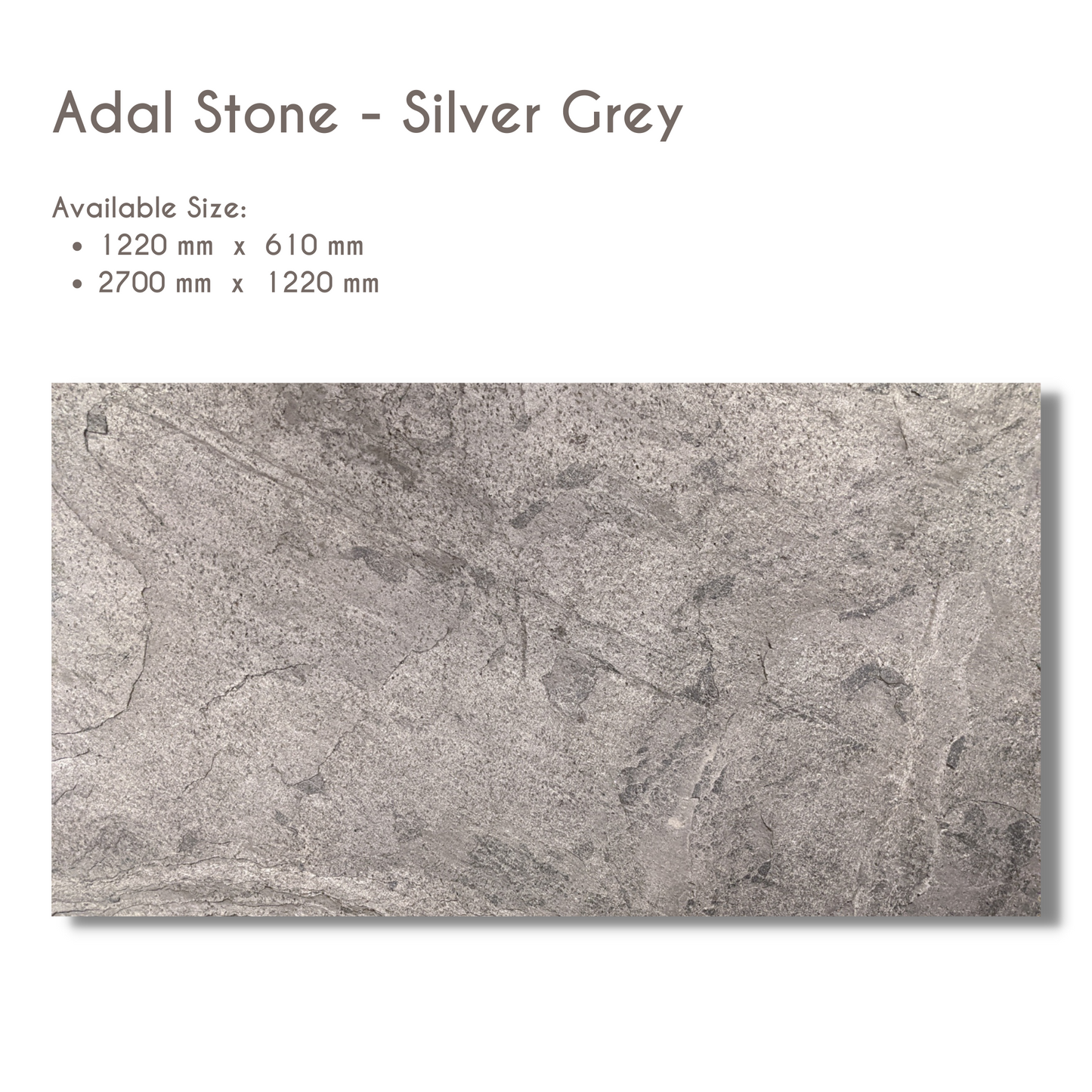 Slim Cover - Silver Grey