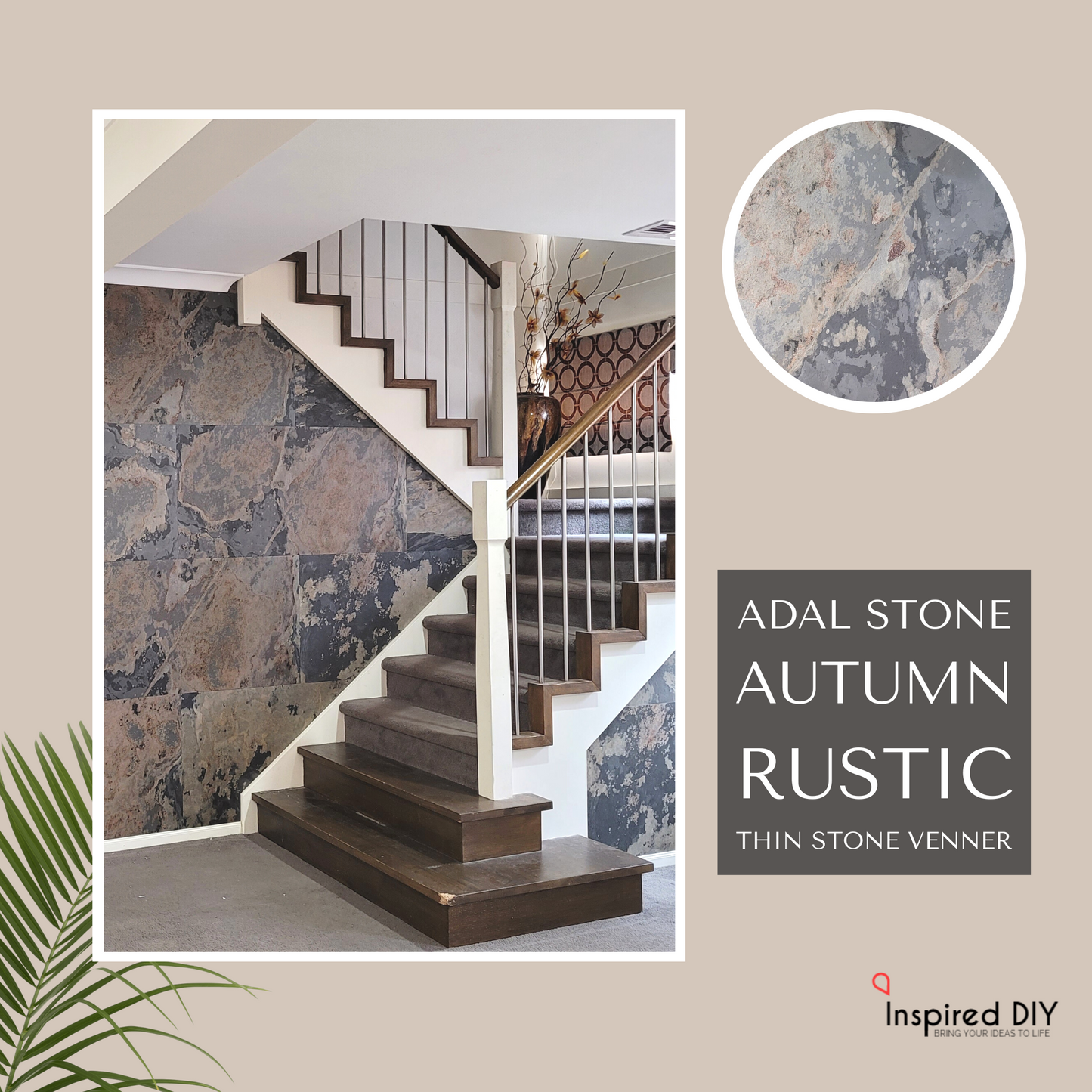 Staircase Wall - Autumn Rustic (Slim Cover)